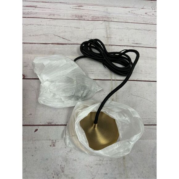 New Innovations Lighting Noille 1-Light Single Drop Pendant Light Brushed Brass - Picture 5 of 5